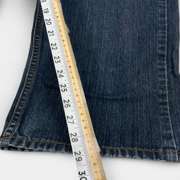 Levi's 505 Men's Blue Denim Jeans Size 38x29 Regular Fit Straight Leg Vintage - Picture 7 of 12